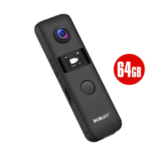 Body camera BOBLOV C18 - WiFi mini video recorder HD 1296P 64GB